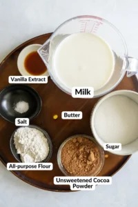 Chocolate Gravy recipe ingredients