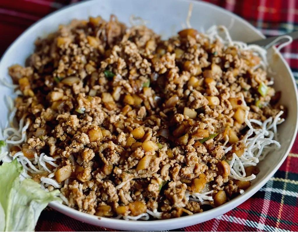Copycat PF Chang’s Chicken Lettuce Wraps Recipe