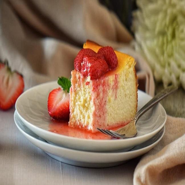 Italian Cream Cheese and Ricotta Cheesecake